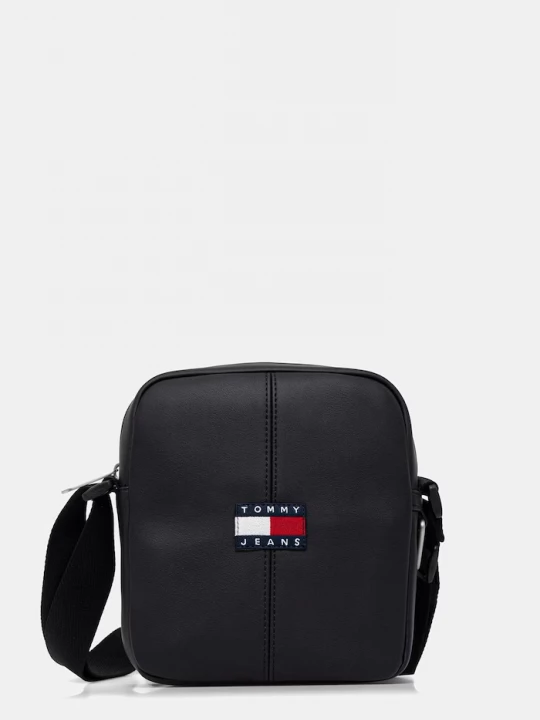 Obrázek produktu Tommy Jeans taška přes rameno pánská z imitace kůže černá