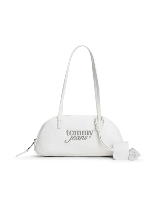Obrázek produktu Tommy Jeans Taška přes rameno stříbrná / bílá
