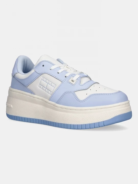 Obrázek produktu Tommy Jeans Tenisky Tommy Jeans TJW RETRO BASKET FLATFORM ESS modrá