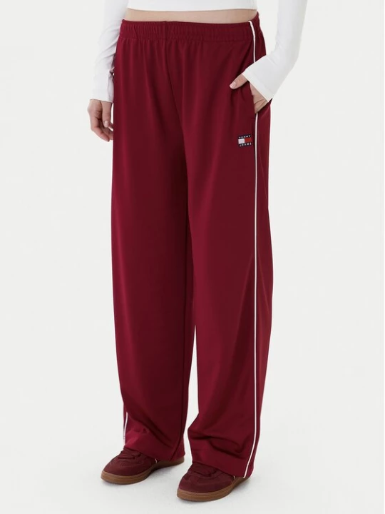 Obrázek produktu Tommy Jeans Teplákové kalhoty Archive DW0DW22633 Bordó Regular Fit
