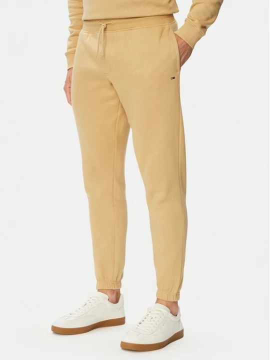 Obrázek produktu Tommy Jeans Teplákové kalhoty Flag DM0DM20473 Béžová Slim Fit
