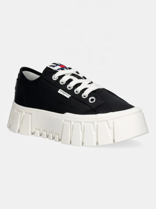 Obrázek produktu Tommy Jeans TJ PLATFORM SNEAKER ZEBRA dámské sneakers boty černá