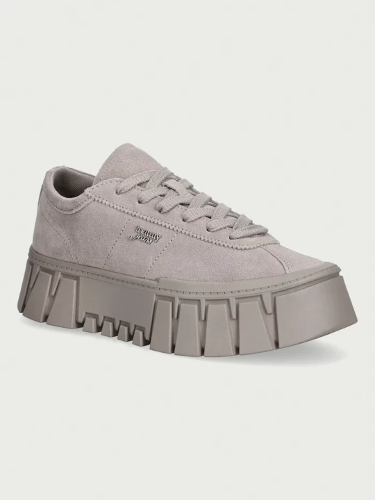 Obrázek produktu Tommy Jeans TJW PLATFORM SNEAKER SUEDE sneakers boty dámské semišové šedá