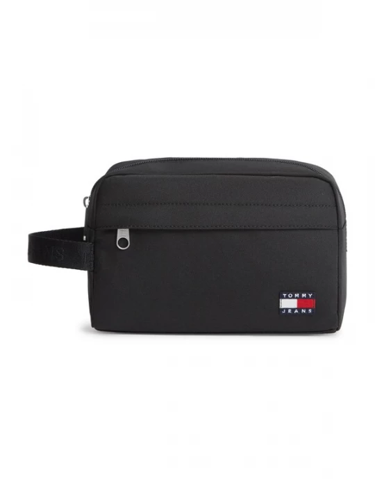 Obrázek produktu Tommy Jeans Toaletní taška 'Essential Logo Strap' černá