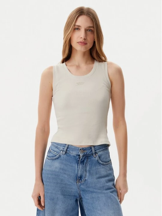 Obrázek produktu Tommy Jeans Top DW0DW21369 Béžová Slim Fit