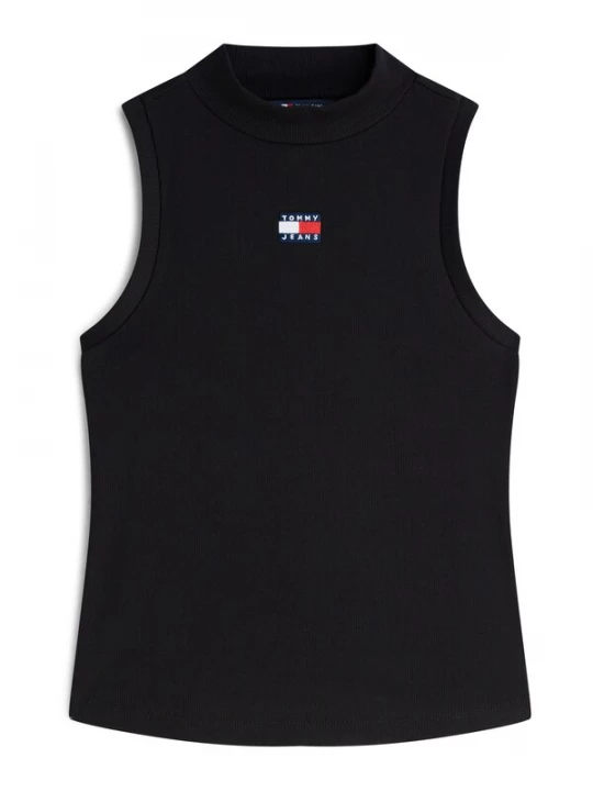 Obrázek produktu Tommy Jeans Top 'Tommy Badge Slim Tank' černá