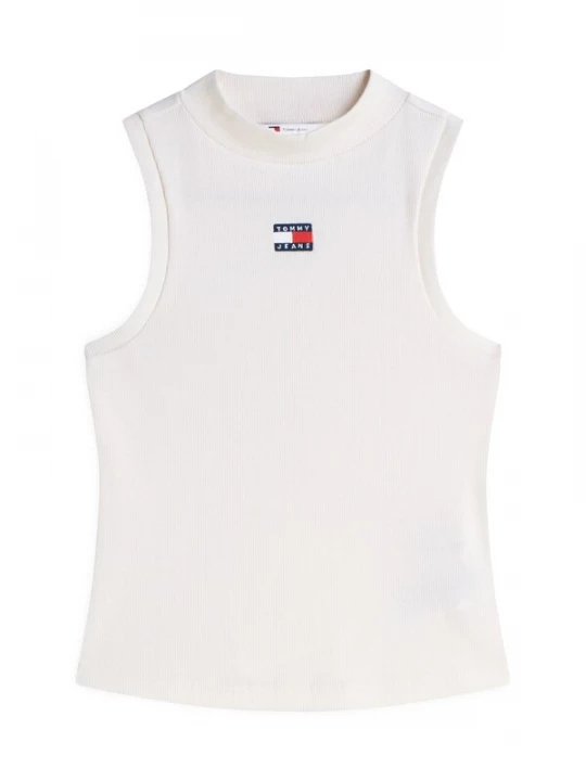 Obrázek produktu Tommy Jeans Top 'Tommy Badge Slim Tank' námořnická modř / červená / bílá