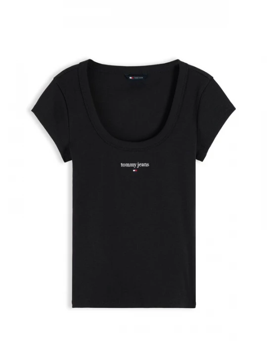 Obrázek produktu Tommy Jeans Tričko černá / bílá