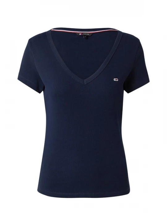 Obrázek produktu Tommy Jeans Tričko 'ESSENTIAL'  námořnická modř / červená / bílá