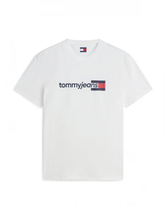 Obrázek produktu Tommy Jeans Tričko 'Essential' námořnická modř / červená / bílá