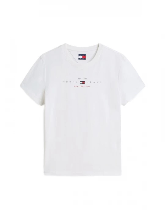 Obrázek produktu Tommy Jeans Tričko 'Linear Logo' námořnická modř / červená / bílá