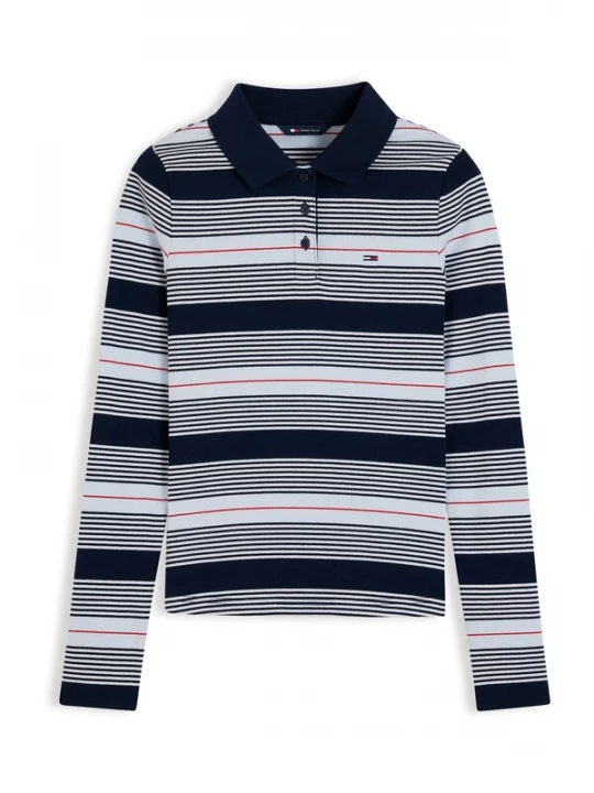 Obrázek produktu Tommy Jeans Tričko námořnická modř / světlemodrá / ohnivá červená