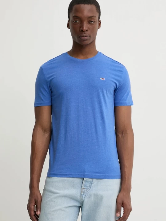 Obrázek produktu Tommy Jeans tričko pánské fialová