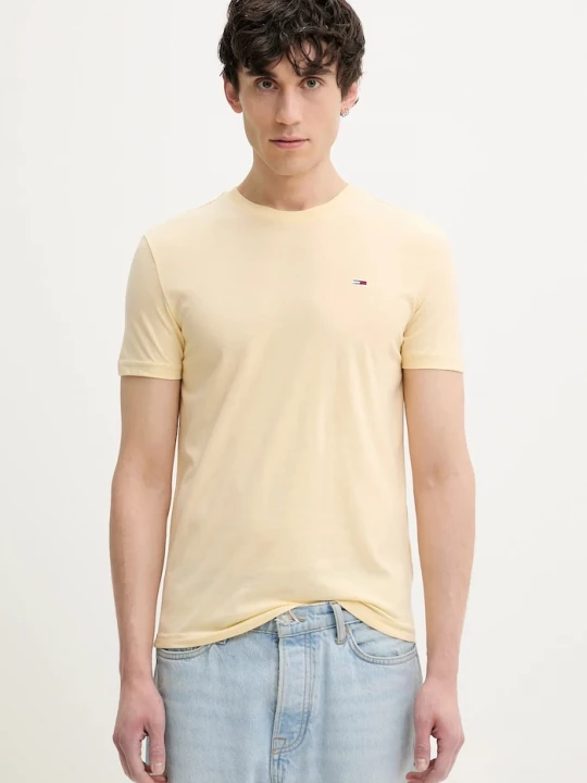 Obrázek produktu Tommy Jeans tričko pánské žlutá