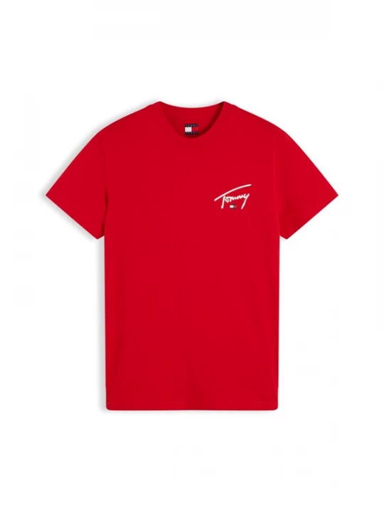 Obrázek produktu Tommy Jeans Tričko 'SIGNATURE' červená