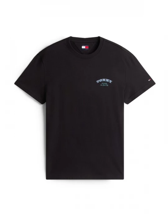 Obrázek produktu Tommy Jeans Tričko světlemodrá / mátová / tmavě červená / černá
