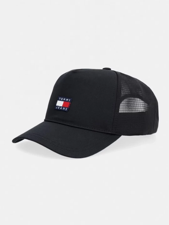 Obrázek produktu Tommy Jeans trucker čepice pánská černá