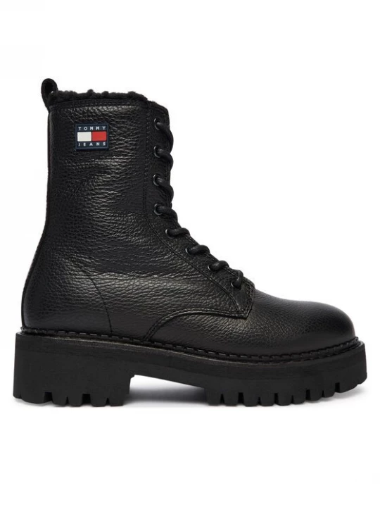 Obrázek produktu Tommy Jeans Turistická obuv Tjw Urban Laceup Boot Wl EN0EN02906 Černá
