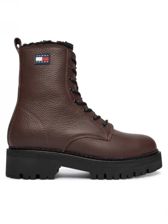 Obrázek produktu Tommy Jeans Turistická obuv Tjw Urban Laceup Boot Wl EN0EN02906 Hnědá