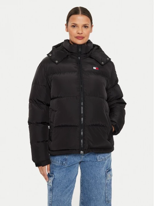 Obrázek produktu Tommy Jeans Vatovaná bunda Alaska DW0DW18610 Černá Regular Fit