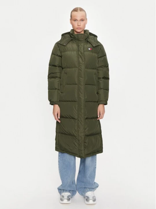 Obrázek produktu Tommy Jeans Vatovaná bunda Alaska DW0DW18860 Zelená Regular Fit