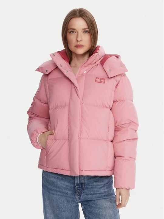 Obrázek produktu Tommy Jeans Vatovaná bunda Alaska DW0DW21623 Růžová Relaxed Fit