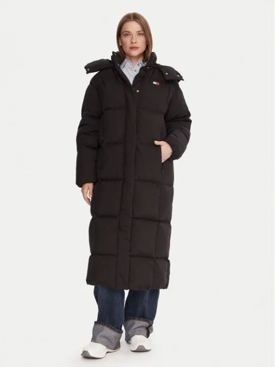 Obrázek produktu Tommy Jeans Vatovaná bunda Alaska DW0DW21977 Černá Relaxed Fit
