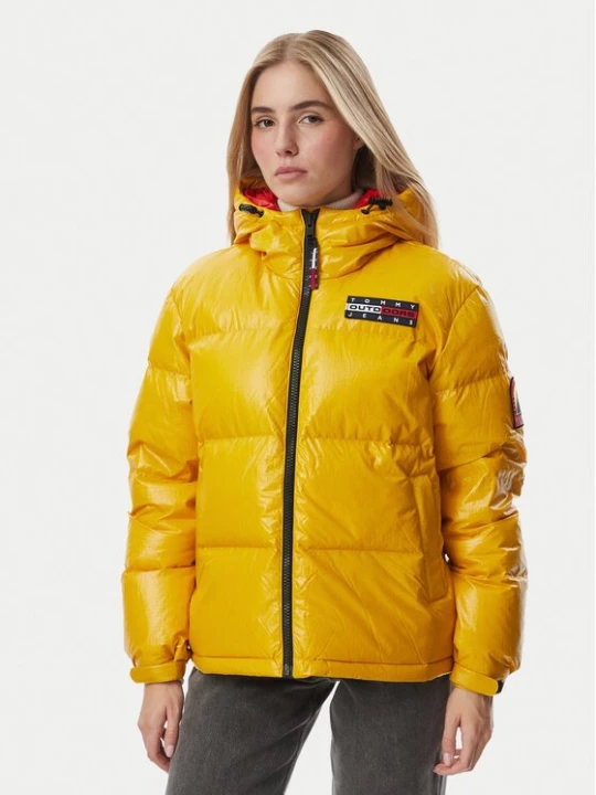 Obrázek produktu Tommy Jeans Vatovaná bunda Alaska DW0DW23802 Žlutá Oversize