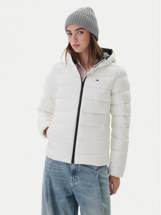 Obrázek produktu Tommy Jeans Vatovaná bunda DW0DW21617 Bílá Regular Fit