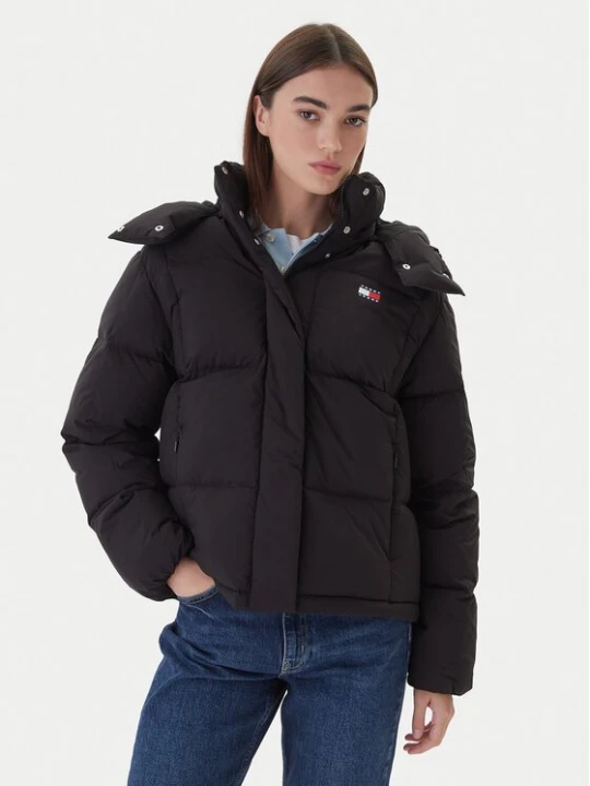 Obrázek produktu Tommy Jeans Vatovaná bunda DW0DW21623 Černá Regular Fit