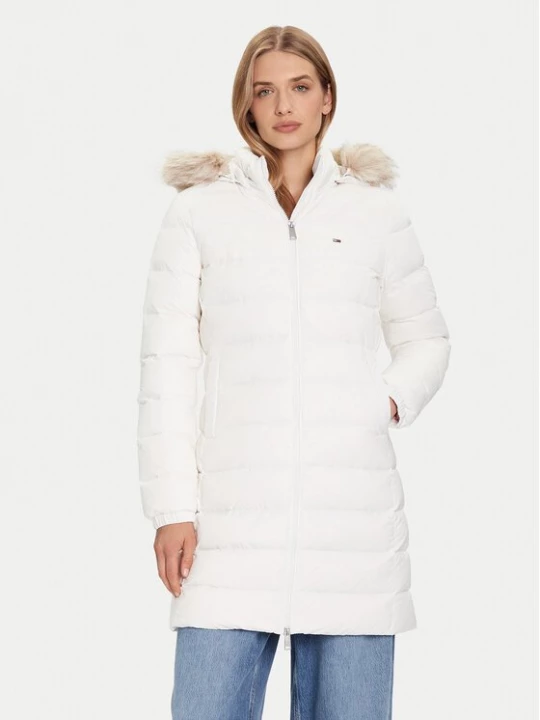 Obrázek produktu Tommy Jeans Vatovaná bunda Essential DW0DW18864 Écru Slim Fit