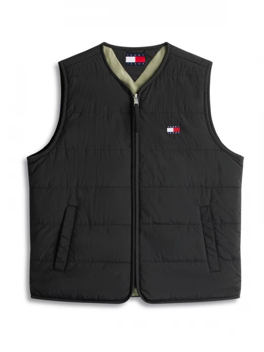 Obrázek produktu Tommy Jeans Vesta 'Heritage' červená / černá / bílá