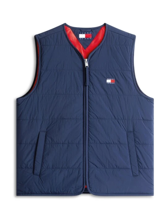 Obrázek produktu Tommy Jeans Vesta 'HERITAGE' námořnická modř / jasně červená / bílá