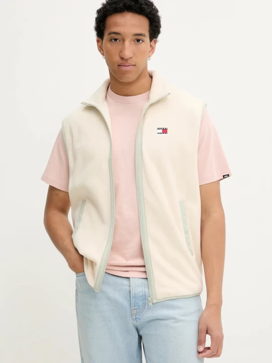 Obrázek produktu Tommy Jeans Vesta Tommy Jeans béžová