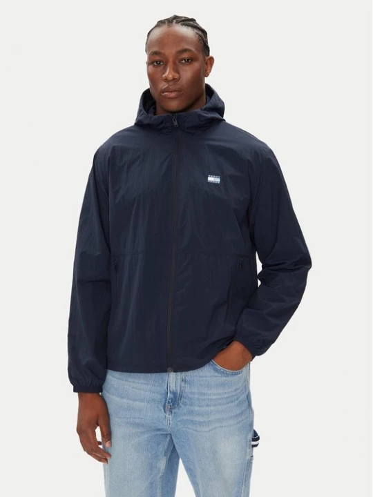 Obrázek produktu Tommy Jeans Větrovka Chicago DM0DM21393 Tmavomodrá Regular Fit
