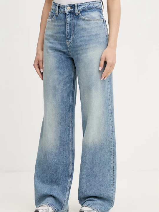 Obrázek produktu Tommy Jeans wide leg džíny dámské modrá