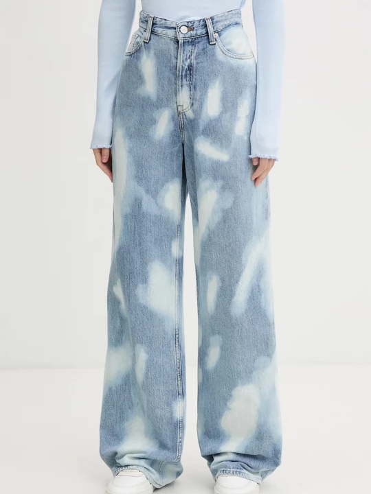 Obrázek produktu Tommy Jeans wide leg džíny dámské modrá