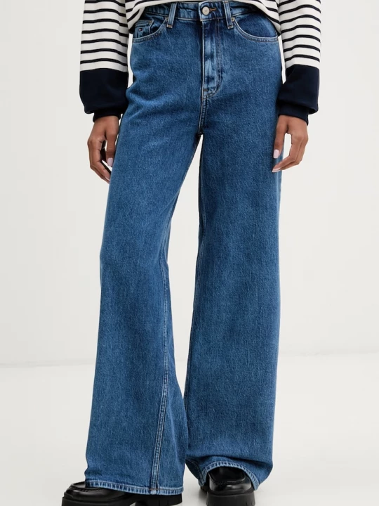 Obrázek produktu Tommy Jeans wide leg džíny dámské modrá