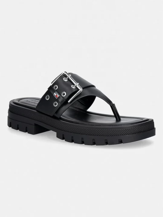 Obrázek produktu Tommy Jeans žabky dámské TJW BUCKLE SANDAL černá