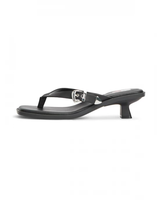 Obrázek produktu Tommy Jeans Žabky 'Kitten Heel Toe Post' černá