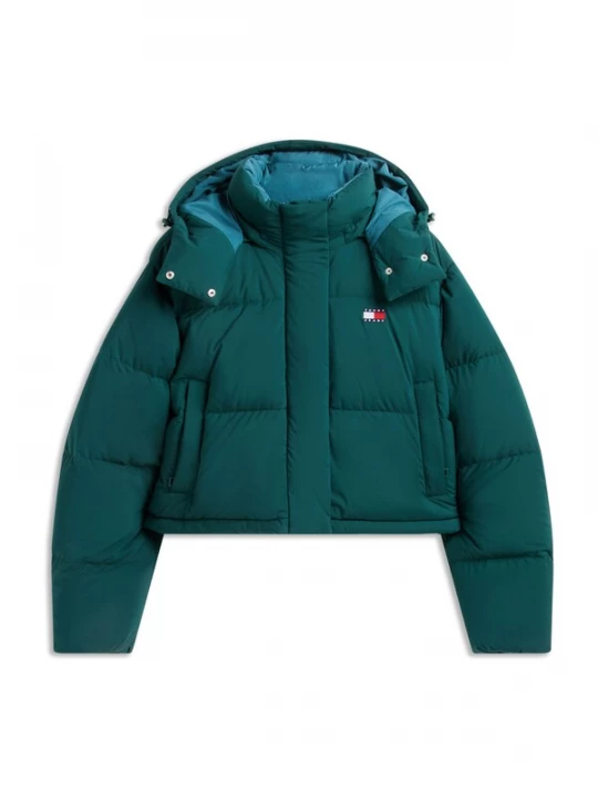 Obrázek produktu Tommy Jeans Zimní bunda 'ALASKA' tmavě zelená