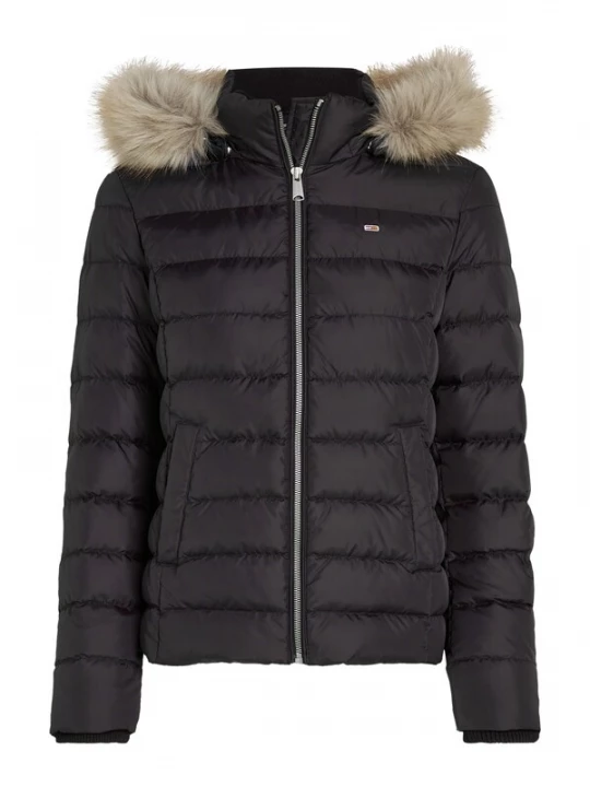 Obrázek produktu Tommy Jeans Zimní bunda  béžová / světle šedá / černá