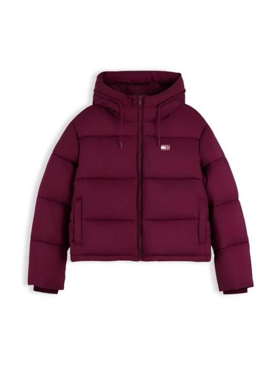 Obrázek produktu Tommy Jeans Zimní bunda bordó