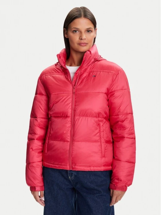 Obrázek produktu Tommy Jeans Zimní bunda DW0DW21619 Červená Relaxed Fit