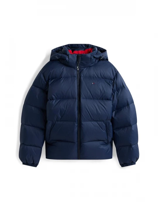Obrázek produktu Tommy Jeans Zimní bunda 'Essential' marine modrá / červená / bílá