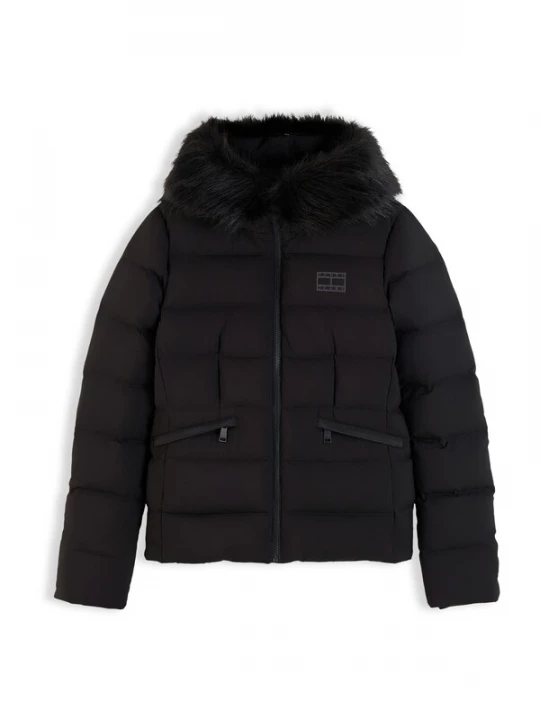 Obrázek produktu Tommy Jeans Zimní bunda šedá / černá