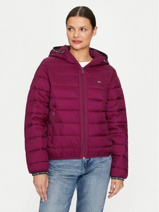 Obrázek produktu Tommy Jeans Zimní bunda Tape DW0DW18308 Červená Regular Fit