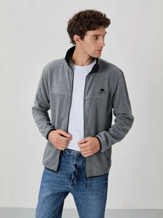 Obrázek produktu Tommy Life Fleecová mikina šedá