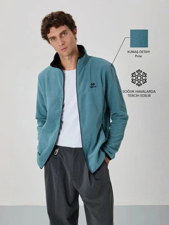 Obrázek produktu Tommy Life Fleecová mikina 'Sweatshirts' modrý melír