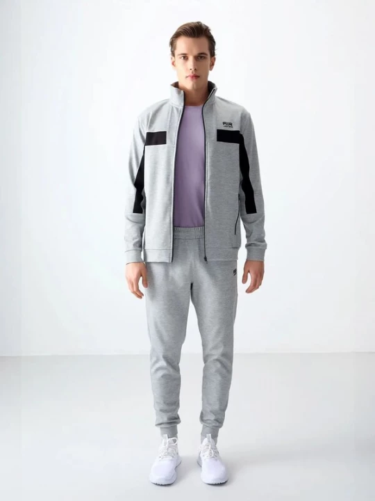 Obrázek produktu Tommy Life Joggingová souprava světle šedá / černá